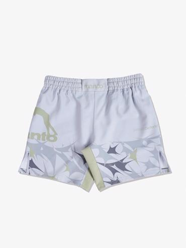 MANTO TERRA FIGHT SHORTS-grey